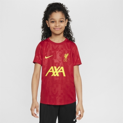 Nike Liverpool Academy Pro Pre Match Shirt 2024 2025 Juniors