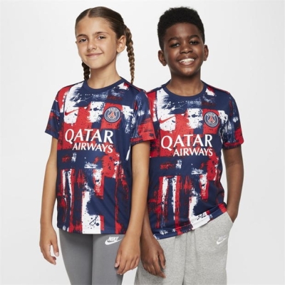 Nike Paris Saint-Germain Academy Pro Pre Match Shirt 2024 2025 Juniors