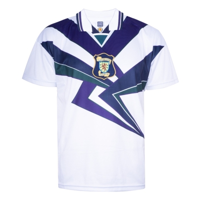 Score Draw Scotland 1996 Away Retro Football Shirt Adults