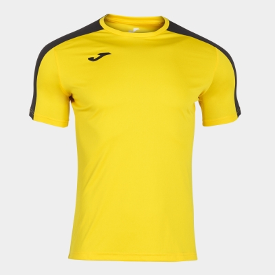 Academy T-shirt Yellow-black S/s