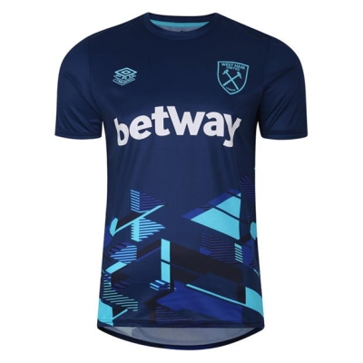 Umbro West Ham Unitd Warm Up Jersey 2023 2024 Adults