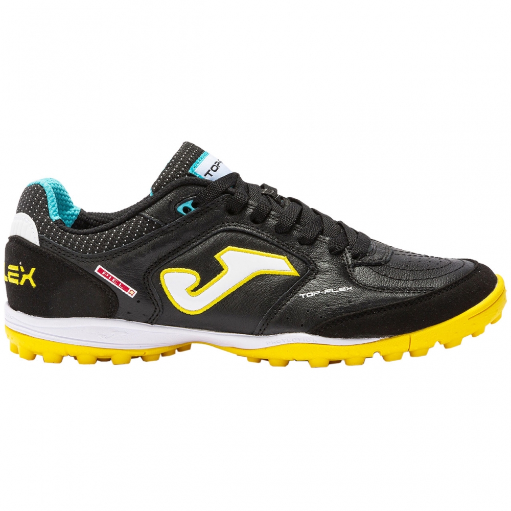 Buty pi?karskie Joma Top Flex 2301 Turf czarno-niebiesko-?o?te TOPS2301TF