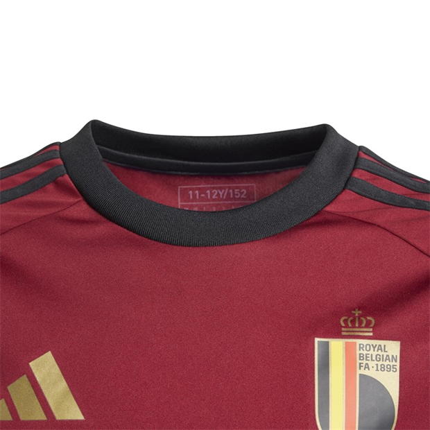 adidas Belgium Home Fan Shirt 2024 Juniors