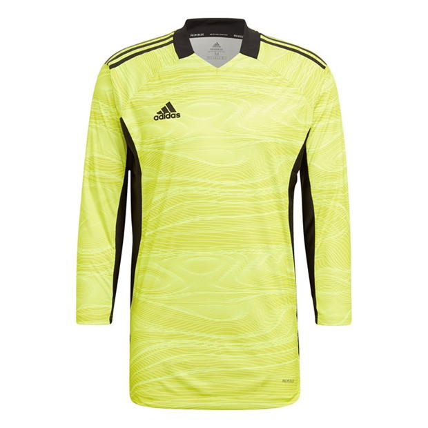 adidas Condivo 21 Primeblue Long Sleeve Goalkeeper Jersey Top Mens