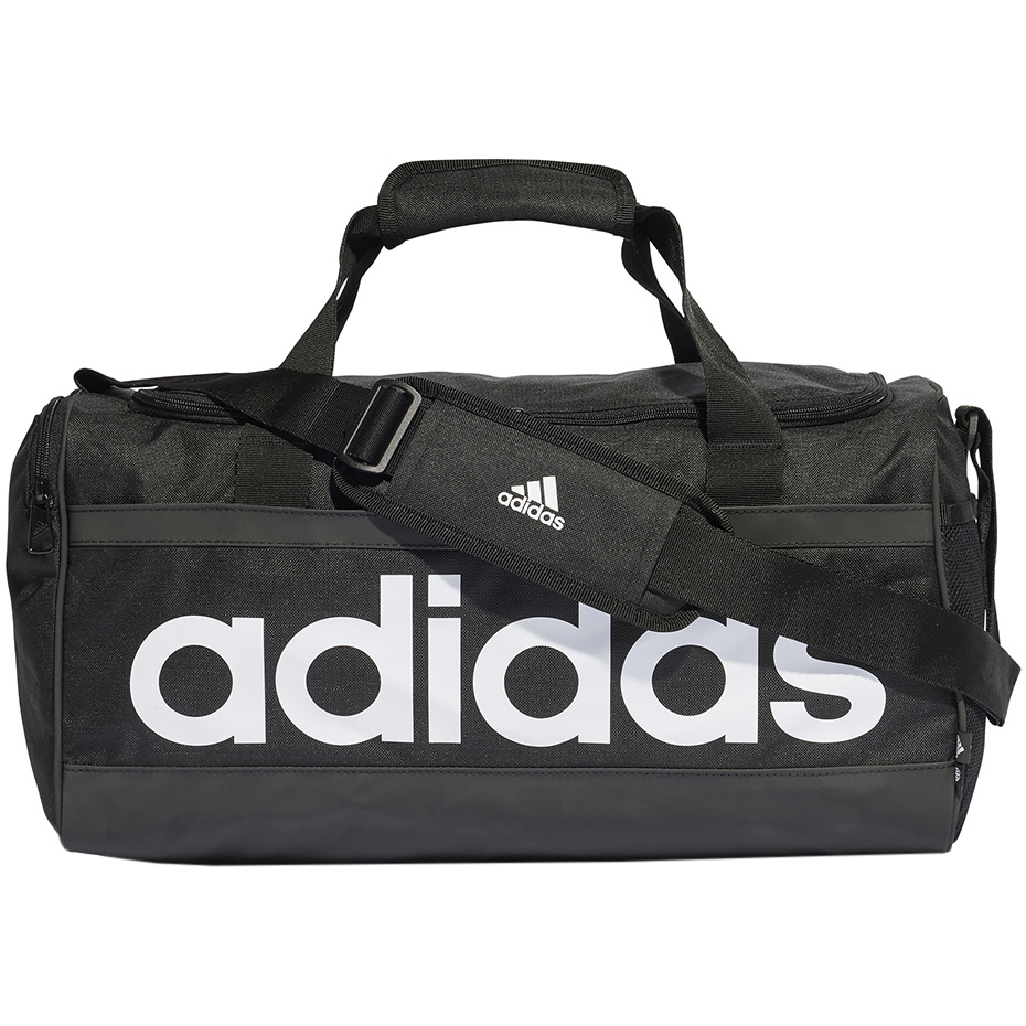 Adidas Essentials Linear Duffel Medium Negru/Alb HT4743