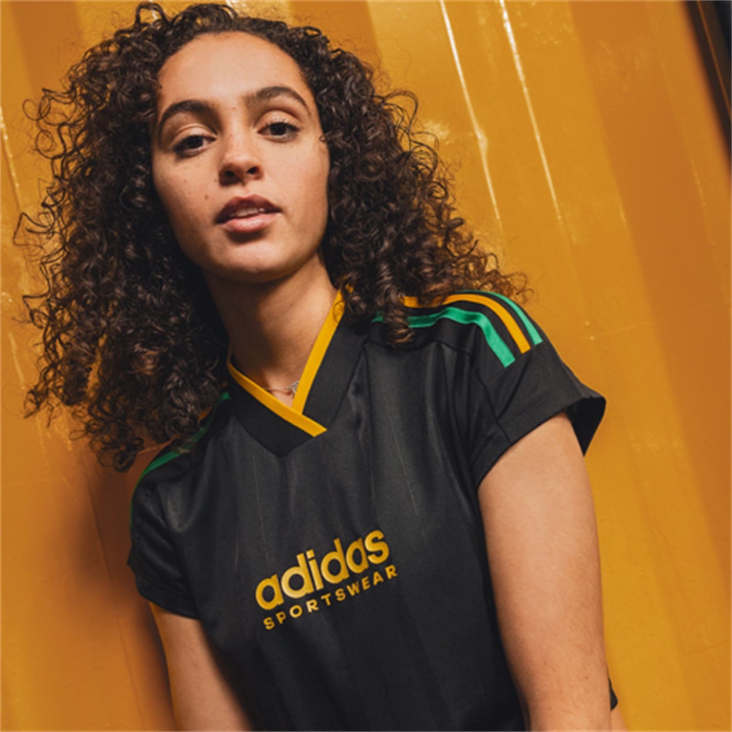 adidas House of Tiro Nations Pack Cut 3-Stripes Crop Jersey Womens