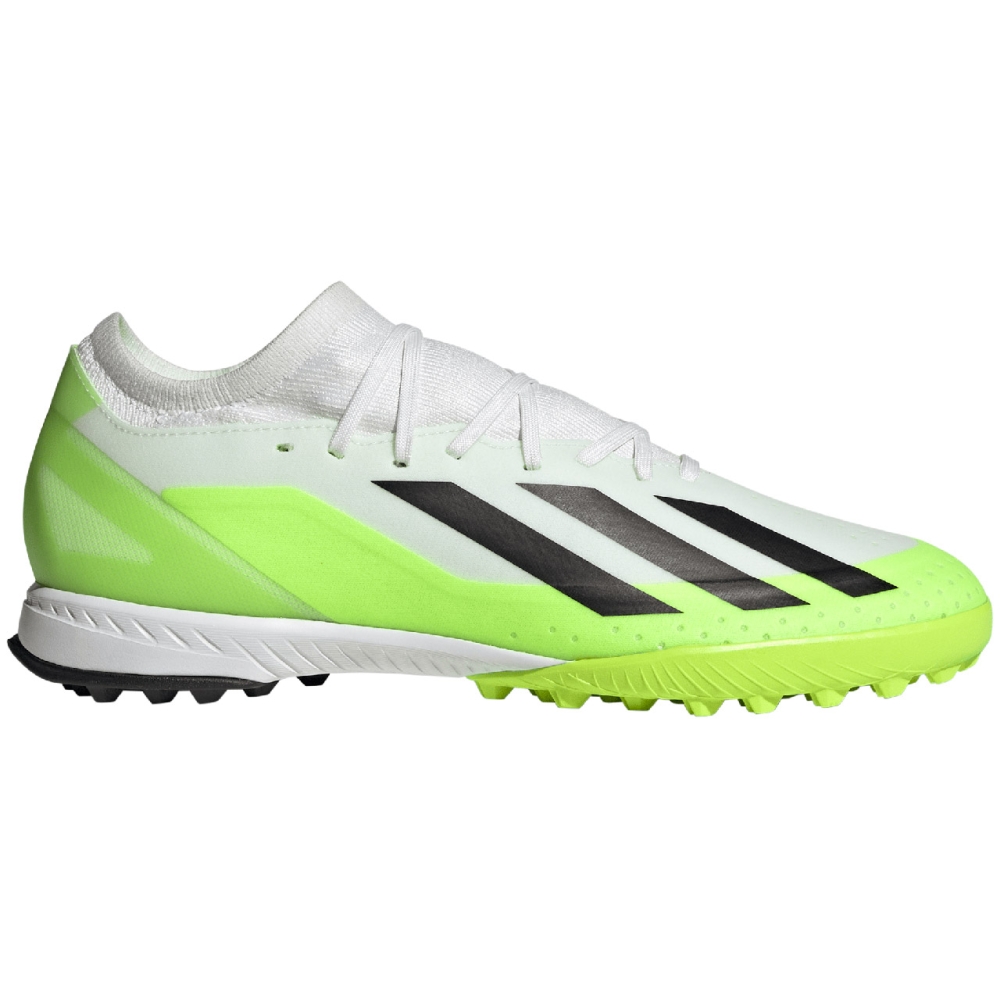 adidas X Crazyfast.3 TF football shoes, white and green ID9337