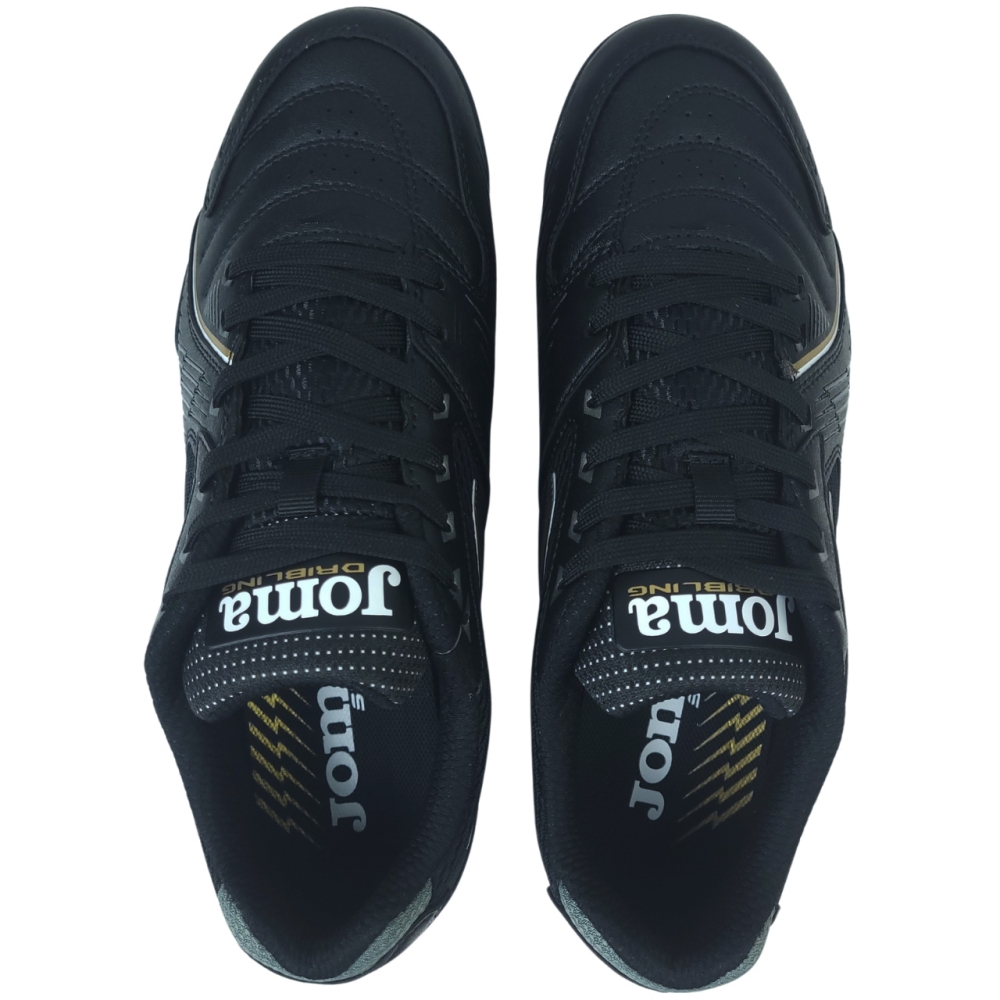 Joma Dribling Turf 2401 black and gold DRIW2401TF football shoes