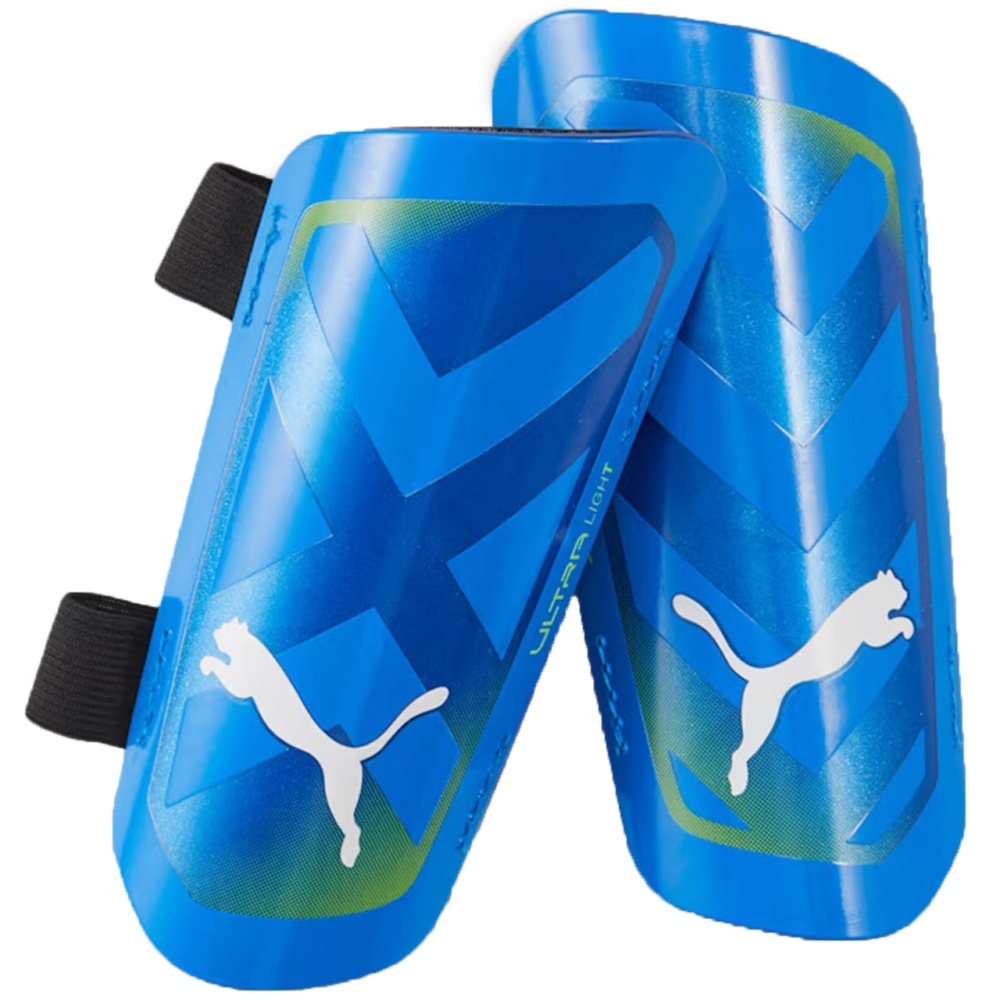 Puma Ultra Light Strap football shin guards blue 30875 06