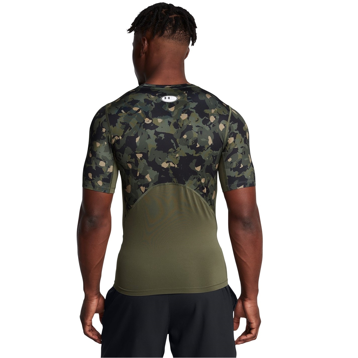 Under Armour Armour Ua Hg Prtd Ss Baselayer Top Mens