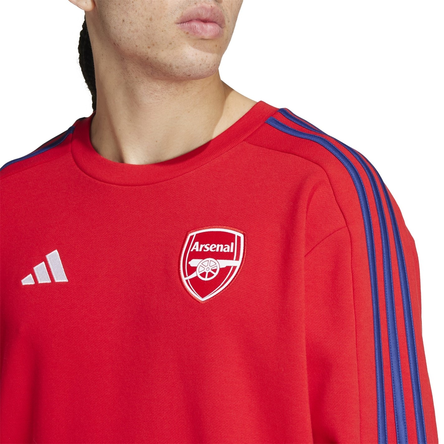 adidas Arsenal DNA Sweatshirt 2024 2025 Adults