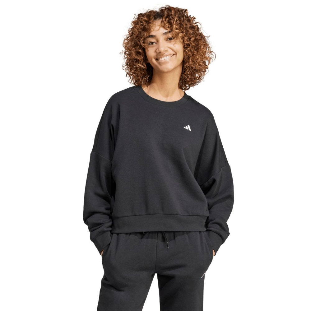 Women's sweatshirt adidas Essentials Small Logo black IX7940