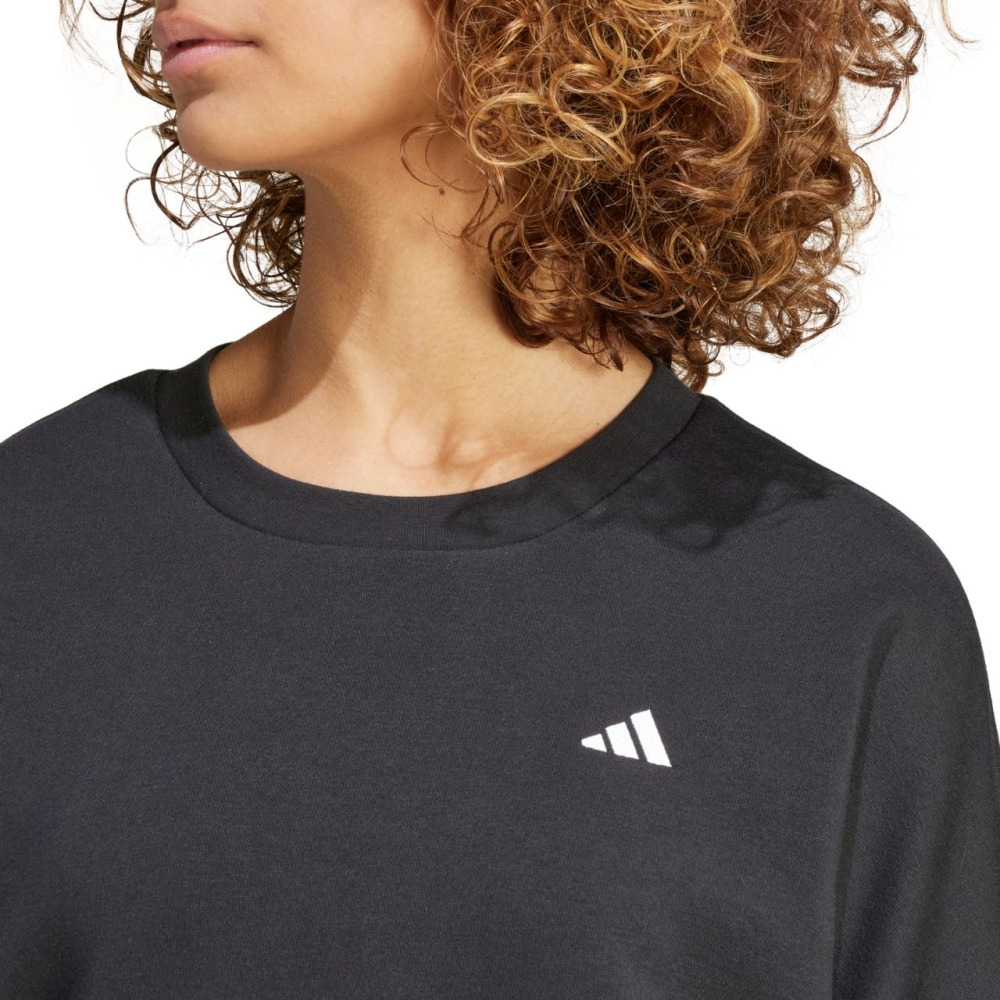 Women's sweatshirt adidas Essentials Small Logo black IX7940