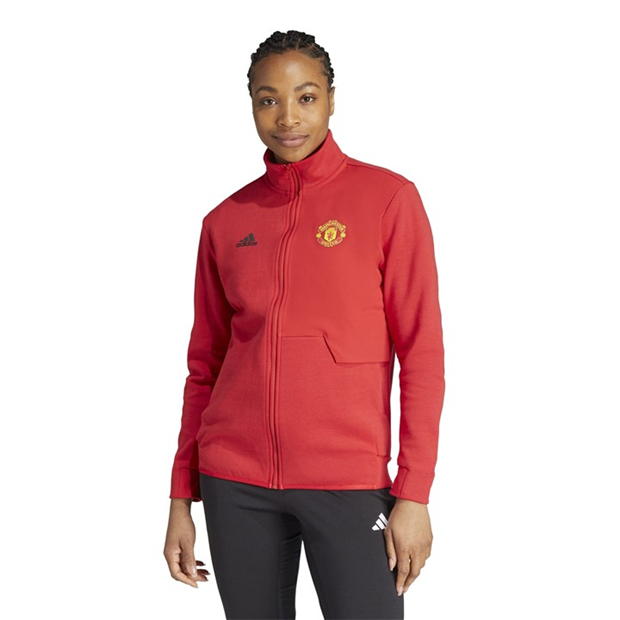 adidas Mufc Anth Jktw Tracksuit Top Womens