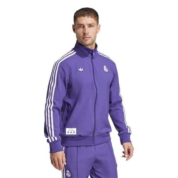 adidas Real Madrid Terraces Icon Tracksuit Top