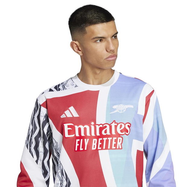 adidas Arsenal Pre Match Drill Top 2024 2025 Adults