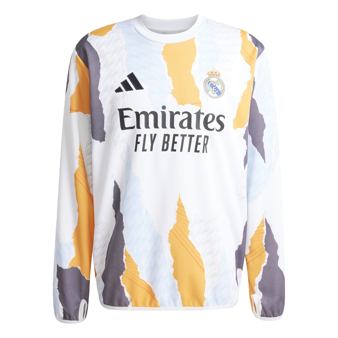 adidas Real Madrid Pre Match Drill Top 2025 2026 Adults