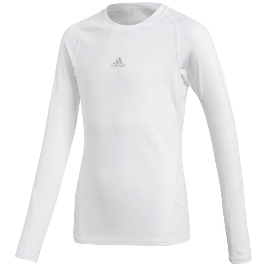 Adidas Alphaskin Sport LS Tee Junior white CW7325