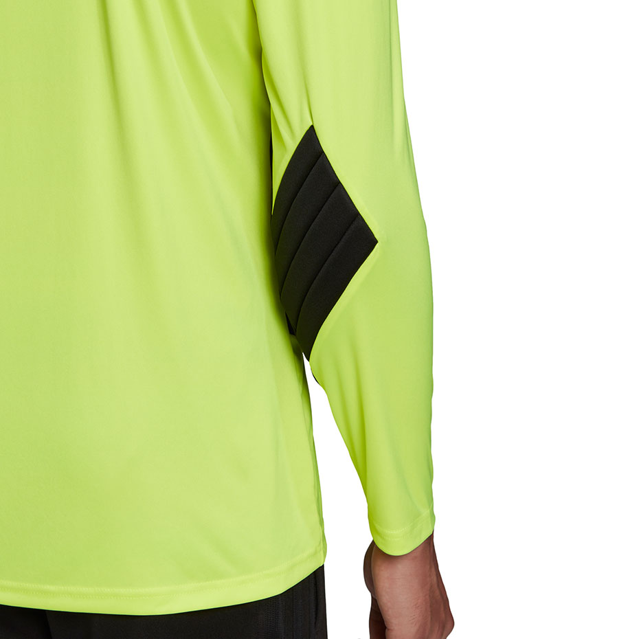 Men's goalkeeper jersey adidas Squadra 21 Goalkeeper Jersey black and lime GN5795