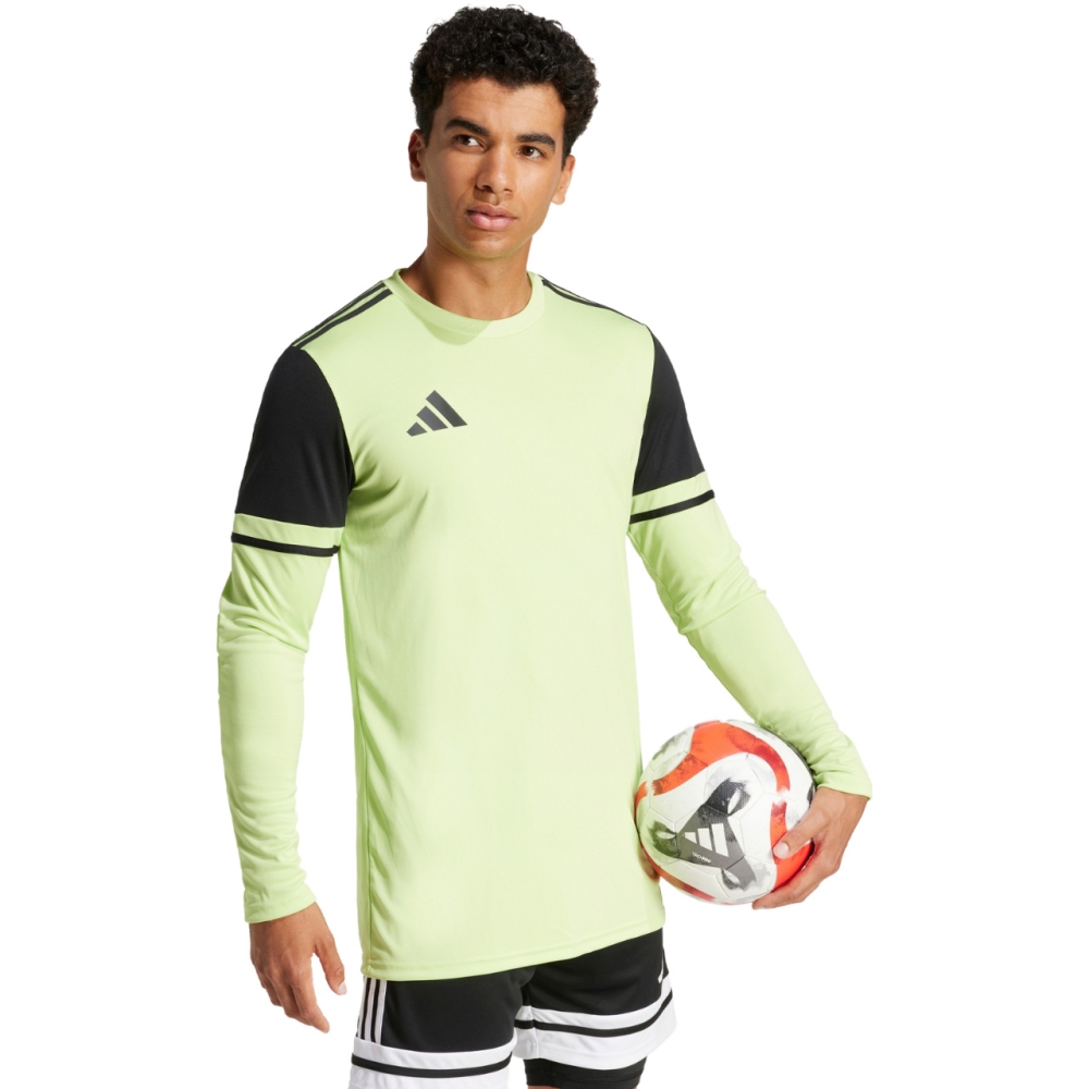 Men's goalkeeper jersey adidas Squadra 25 Long Sleeve lime JG1129