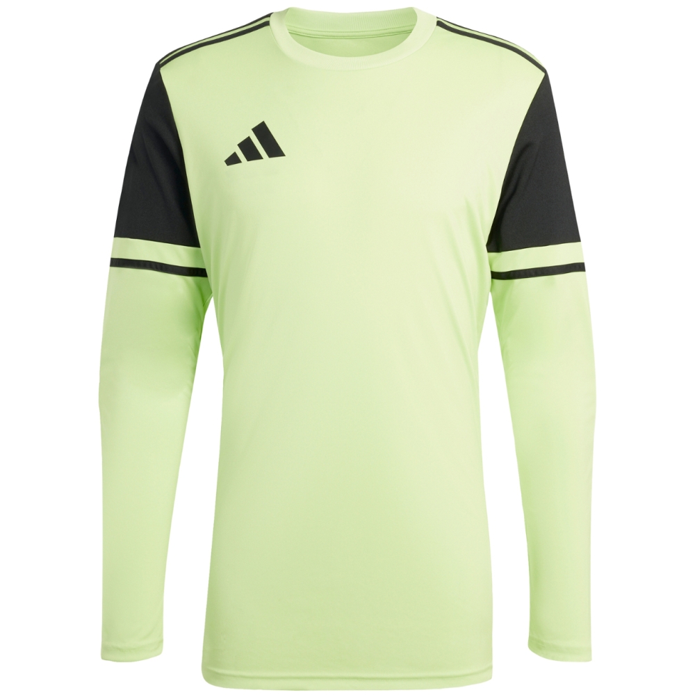 Men's goalkeeper jersey adidas Squadra 25 Long Sleeve lime JG1129