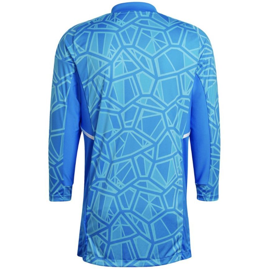 Adidas Condivo 22 Goalkeeper Jersey Long Slevee men's goalkeeper shirt, blue HB1616