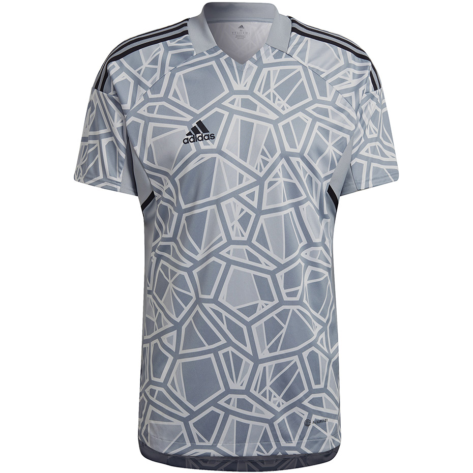 Men's Condivo 22 Goalkeeper Jersey Short Sleeve gray HB1622