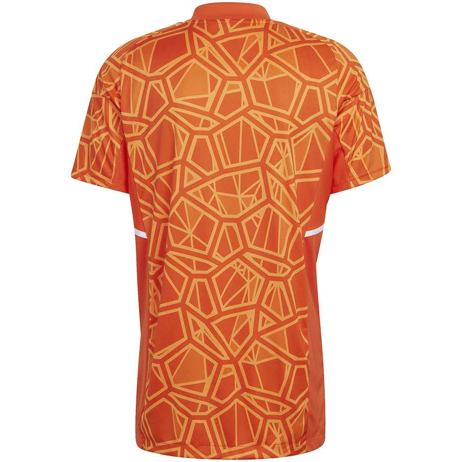 Men's Condivo 22 Goalkeeper Jersey Short Sleeve orange HB1621