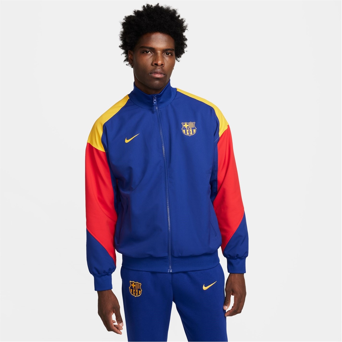 Nike FC Barcelona Chinese New Year Anthem Jacket 2023 2024 Adults