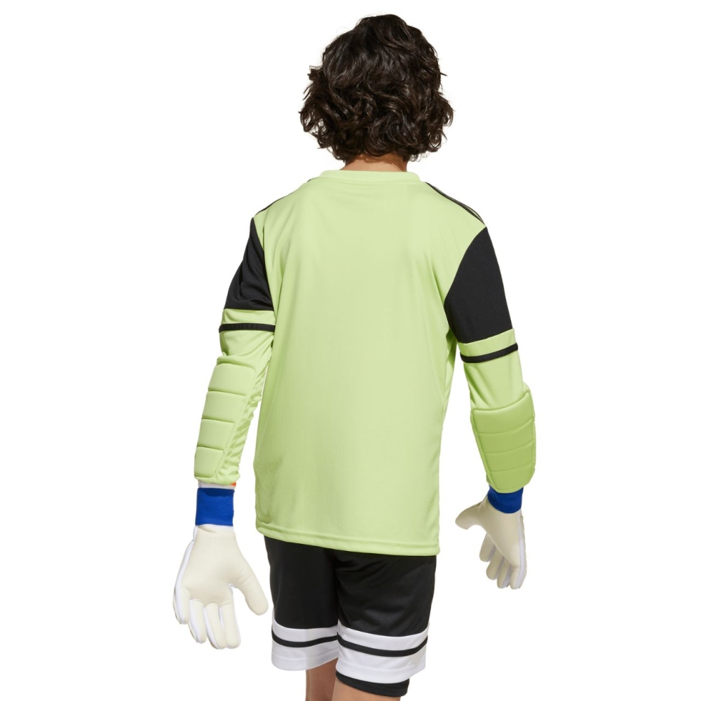 adidas Squadra 25 Long Sleeve lime children's goalkeeper shirt JJ1940