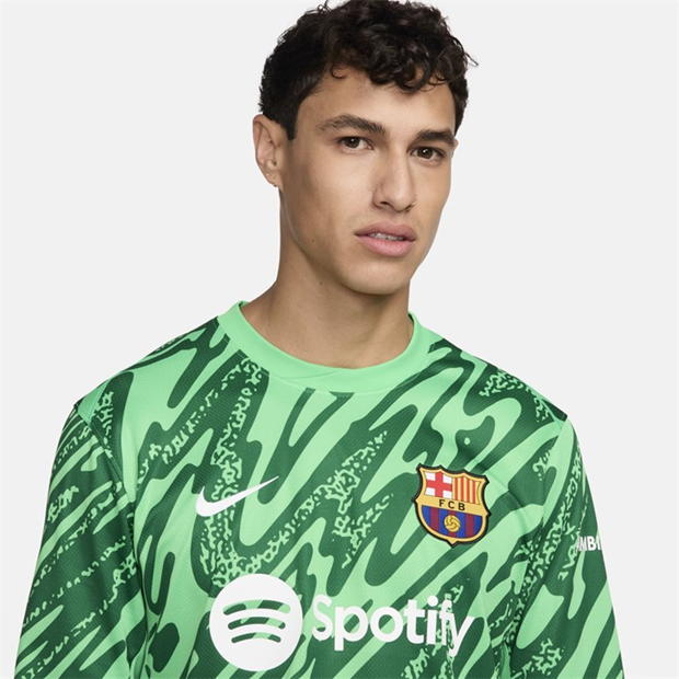 Nike Barcelona Home Goalkeeper Shirt 2024 2025 Adults