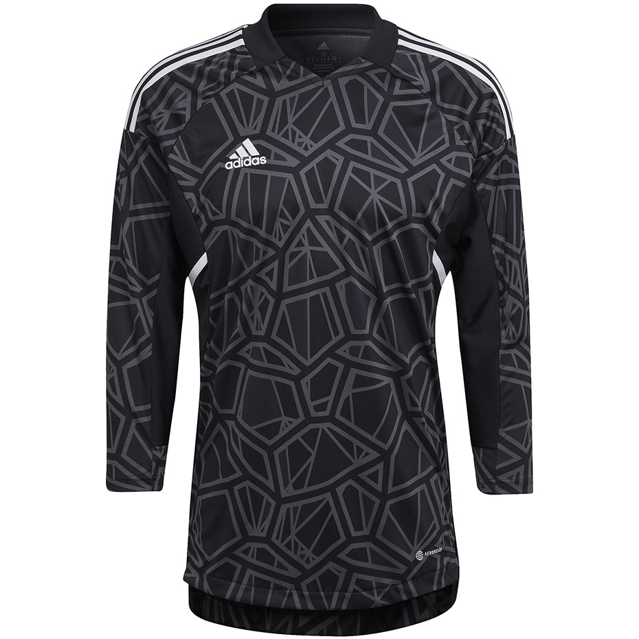 Men's
adidas Condivo 22 Jersey Long Sleeve goalkeeper shirt, black HB1615