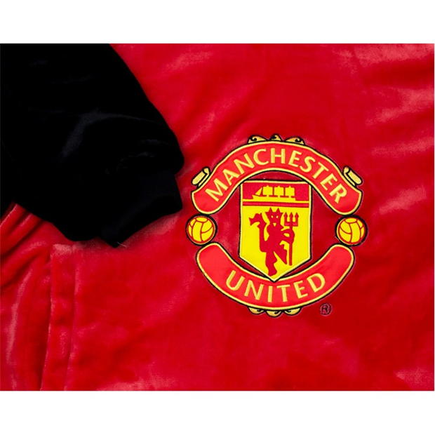 Team Man United FC Hooded Wearable Fleece