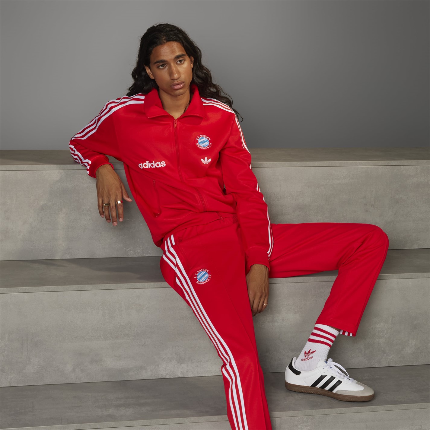 adidas Bayern Munich Beckenbauer Track Top Adults