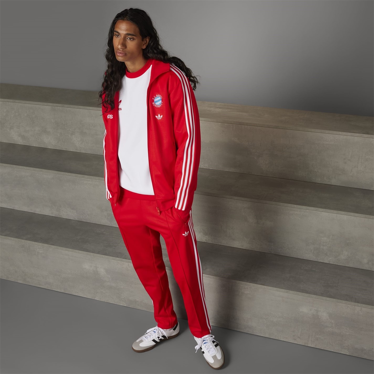 adidas Bayern Munich Beckenbauer Track Top Adults