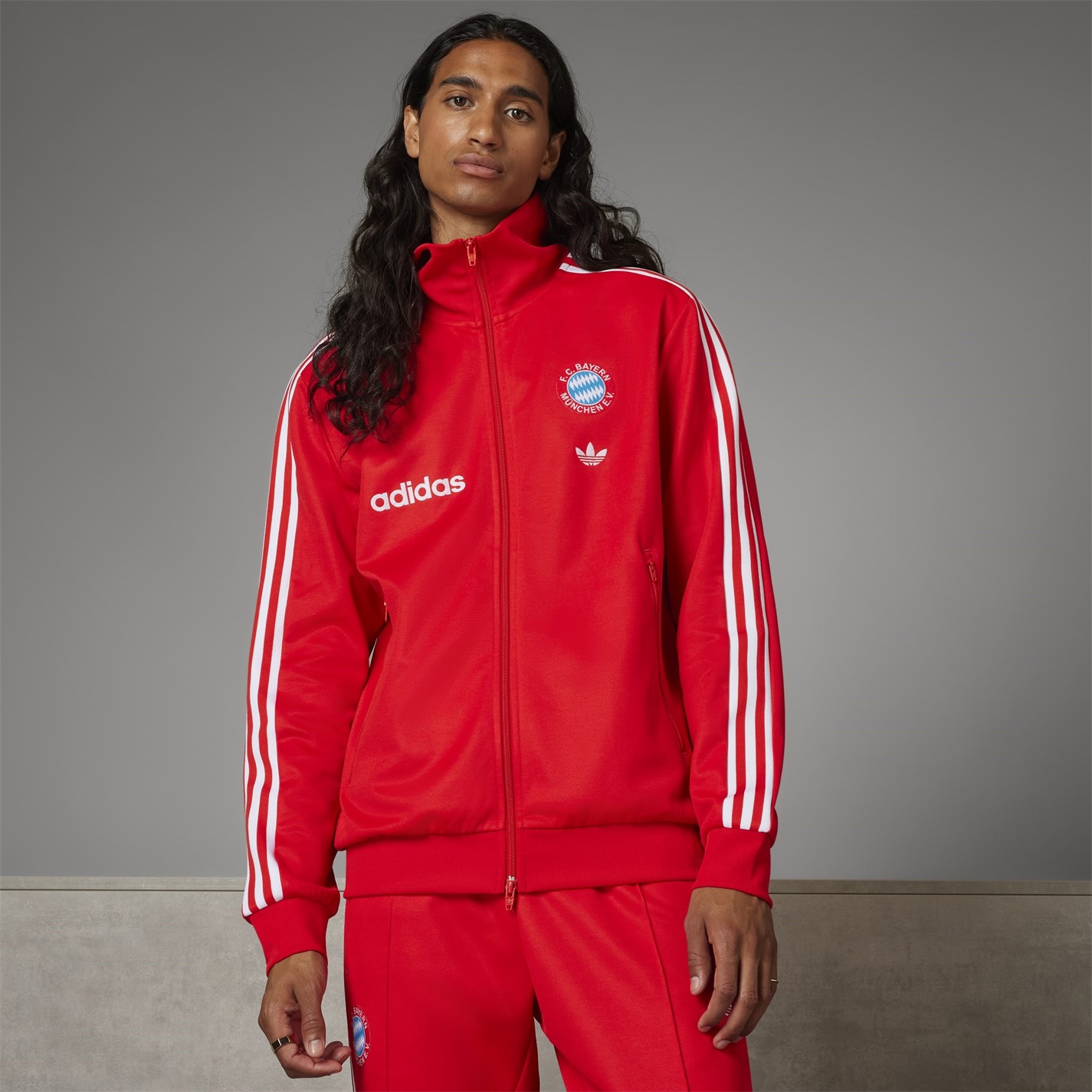 adidas Bayern Munich Beckenbauer Track Top Adults