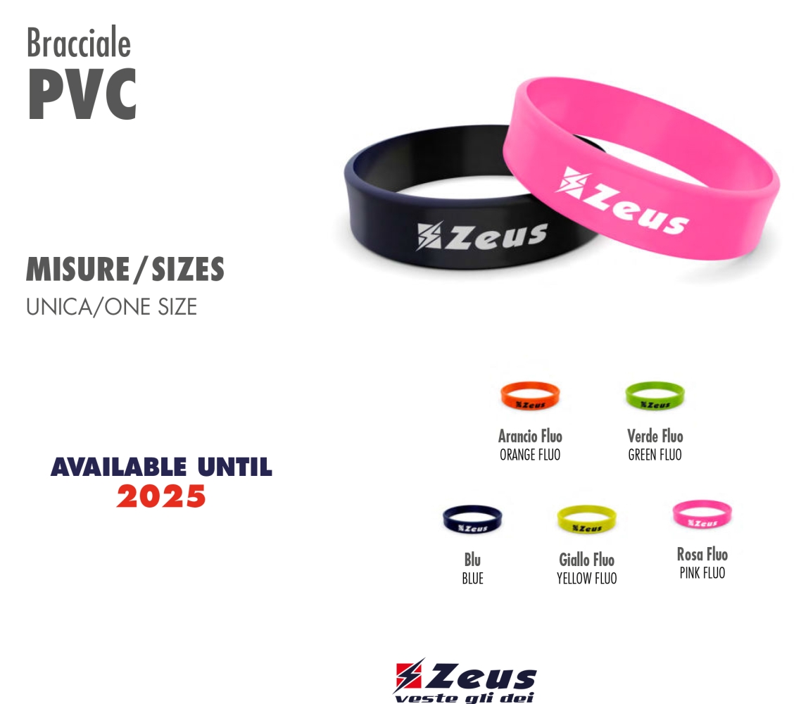 BRACCIALE PVC ZEUS