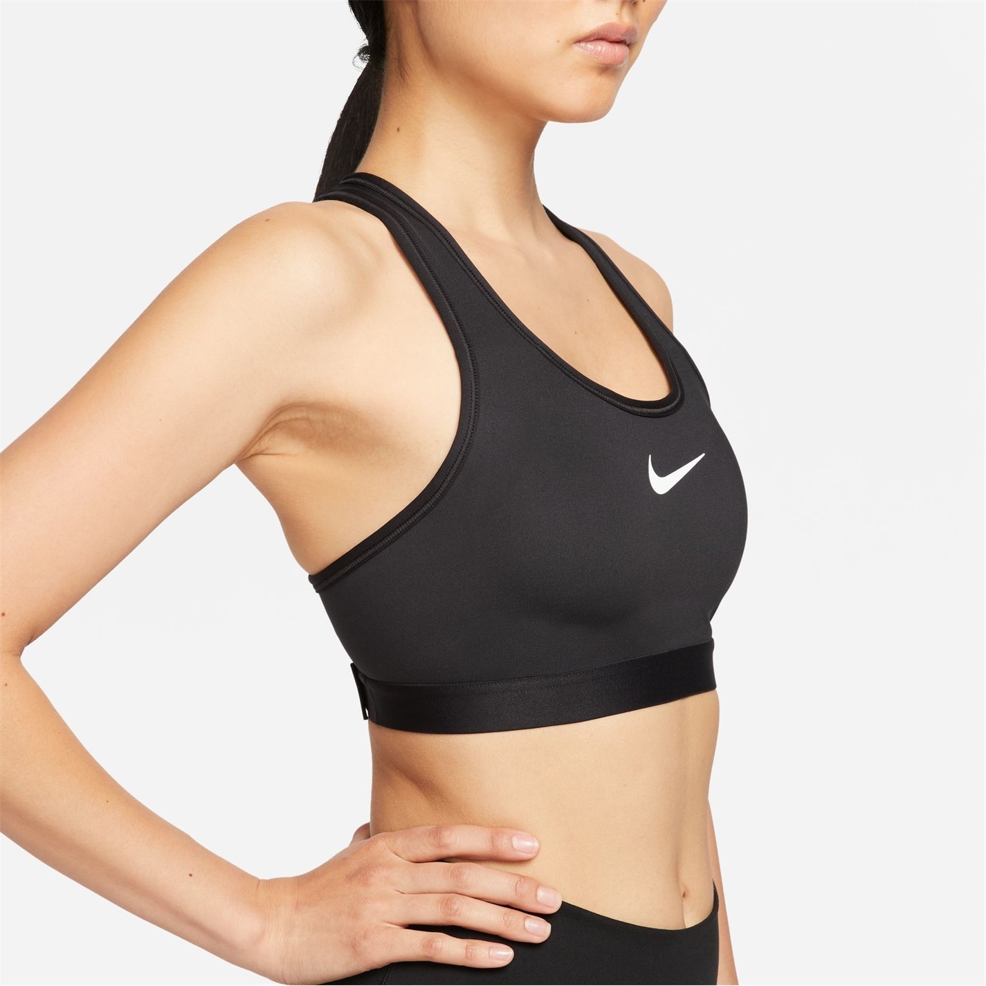 Nike Swoosh High Support Womens Non-Padded Adjustable Sports Bra