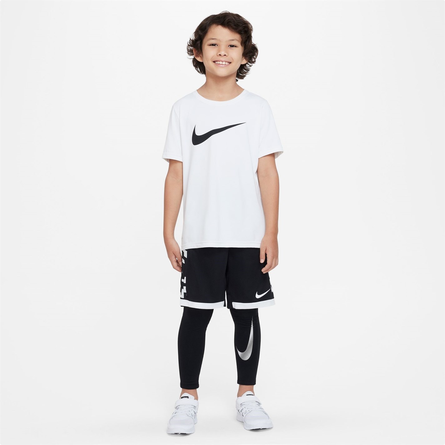 Nike Pro Warm Dri-FIT Big Kids (Boys) Tights