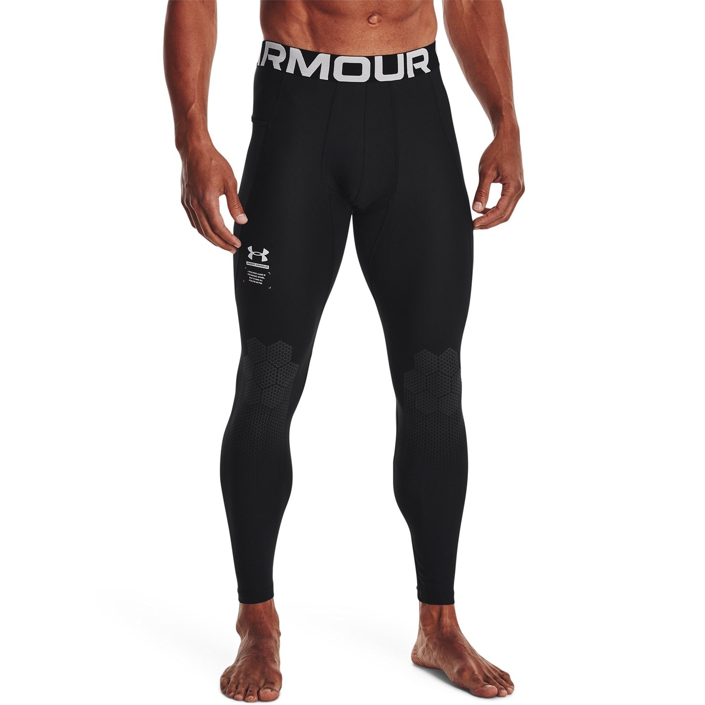 Under Armour Armour HeatGear Armourprint Leggings Mens