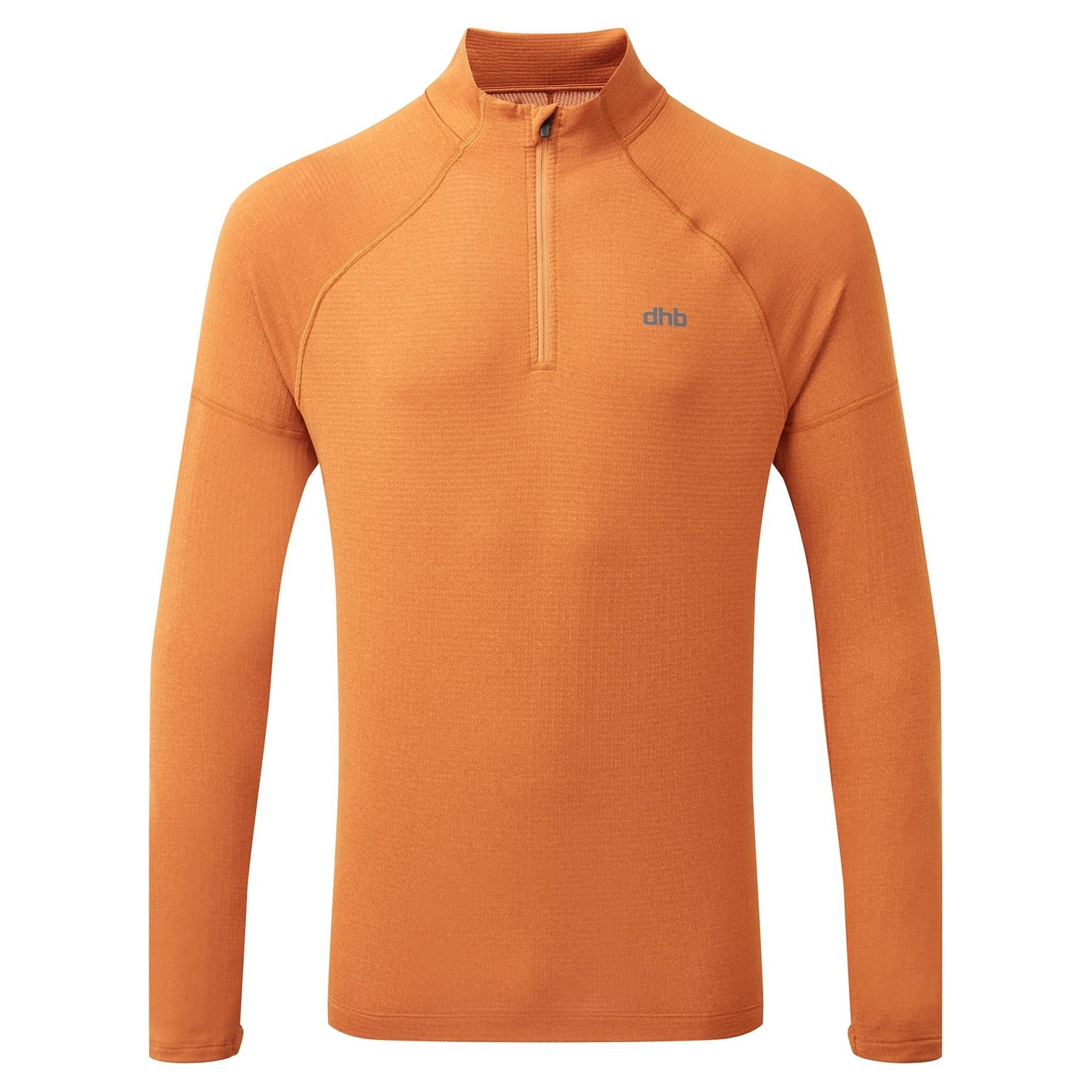 Dhb Aeron Mens Mid Layer quarter Zip Run Top