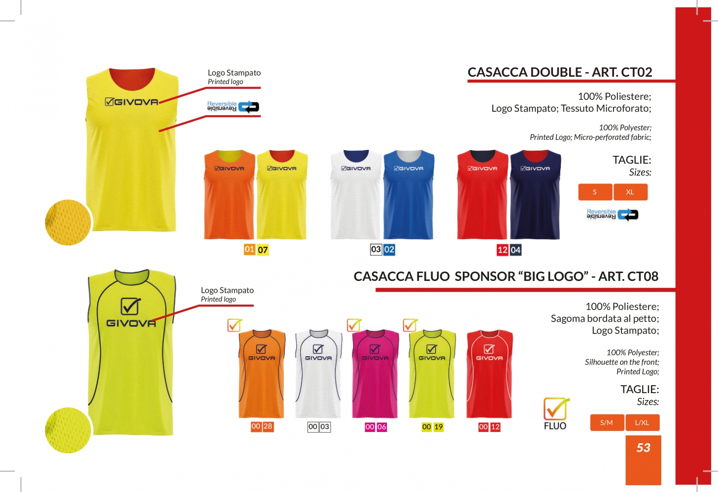 CASACCA FLUO SPONSOR 