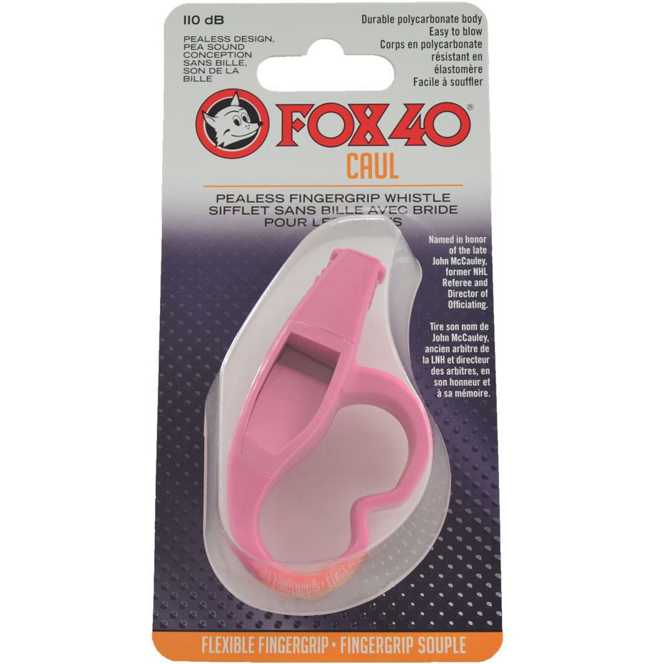 Whistle FOX 40 Caul CMG pink with finger rest 8500-0408