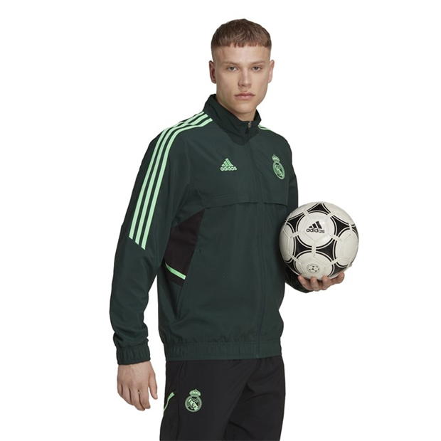 adidas Real Madrid Pre-Match Jacket 2023 2024 Adults