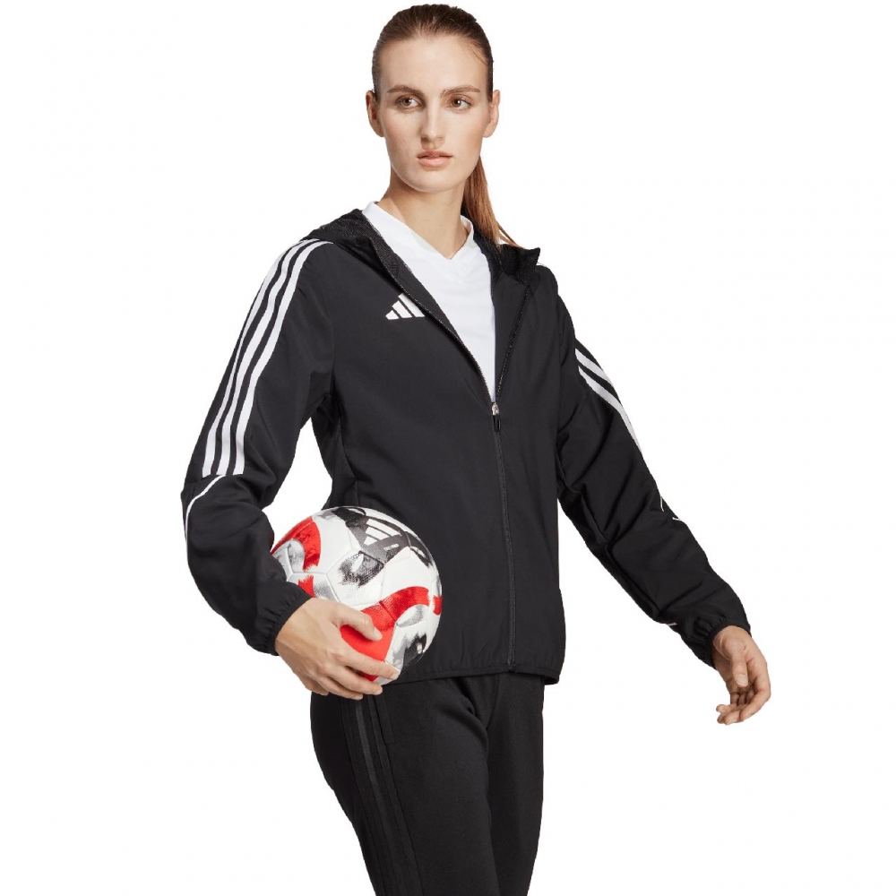 Kurtka damska adidas Tiro 23 League Windbreaker czarna IA1633