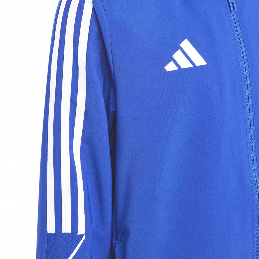 Kurtka dla dzieci adidas Tiro 23 League Windbreaker niebieska IA1626