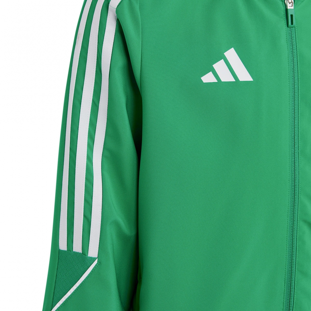 Kurtka dla dzieci adidas Tiro 23 League Windbreaker zielona IA1625