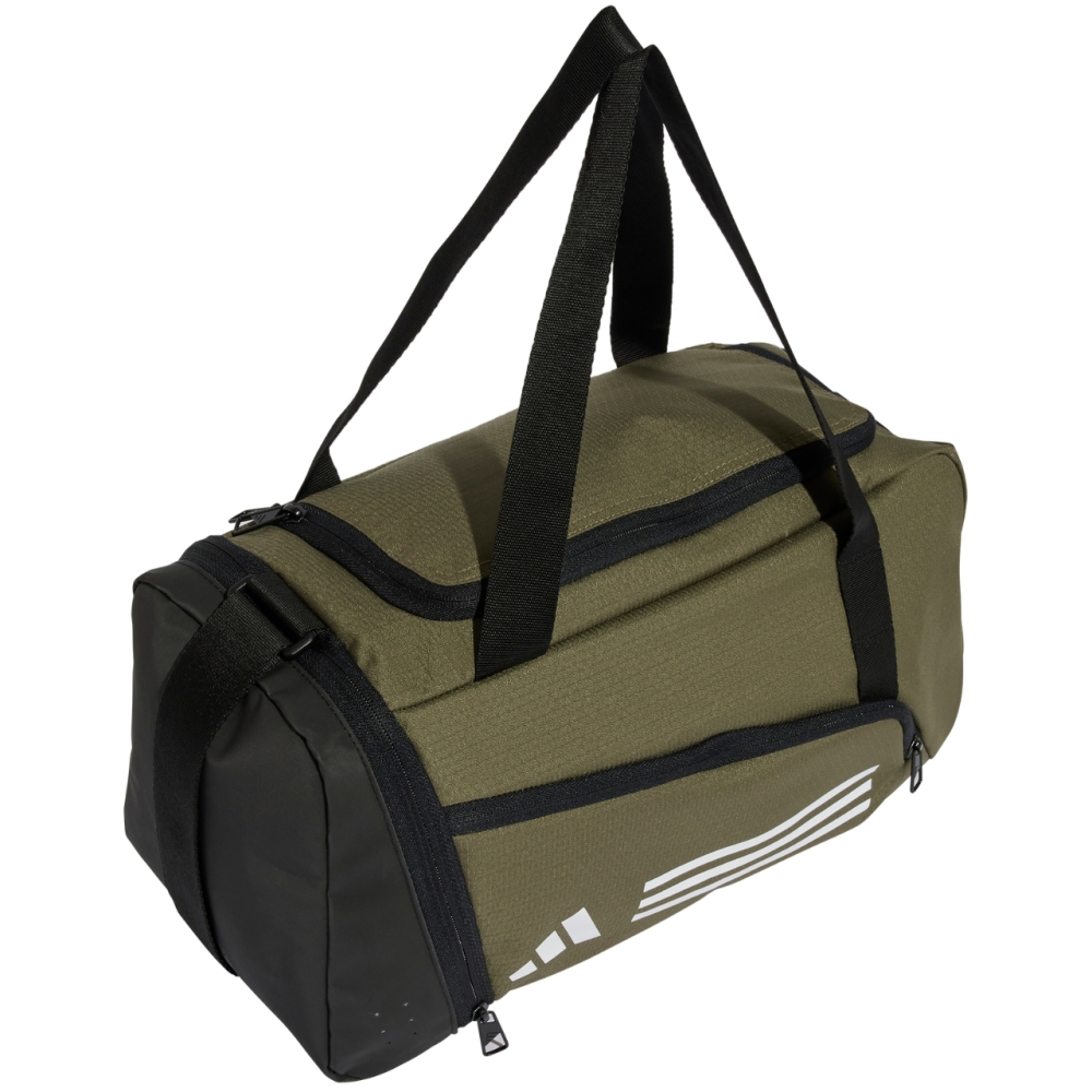 adidas Essentials 3-Stripes Duffel XS bag olive IZ1906