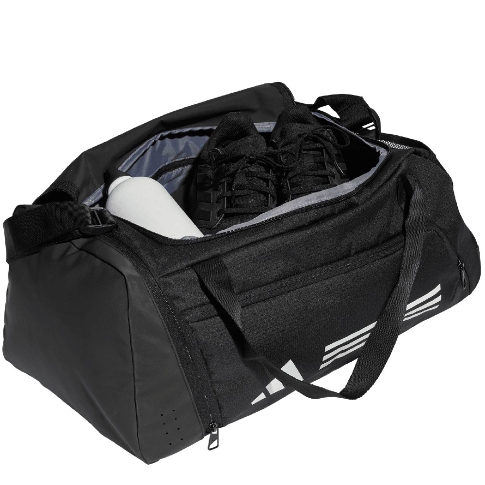 adidas Essentials 3-Stripes Duffel Bag S black IP9862