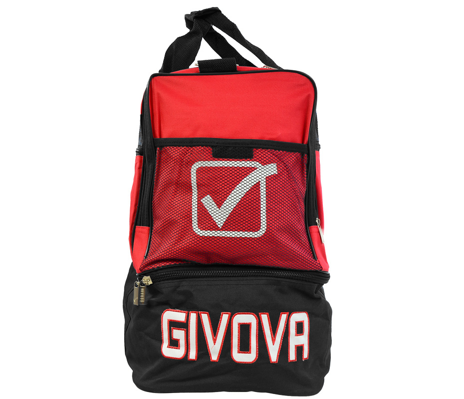 GIVOVA BAG RED-BLACK MEDIUM